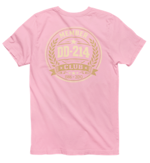 DD-214 Club Member T-Shirt – Veteran Retirement Military Personalized Graphic Tee