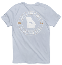 Load image into Gallery viewer, Georgia with Massachusetts Roots Tee