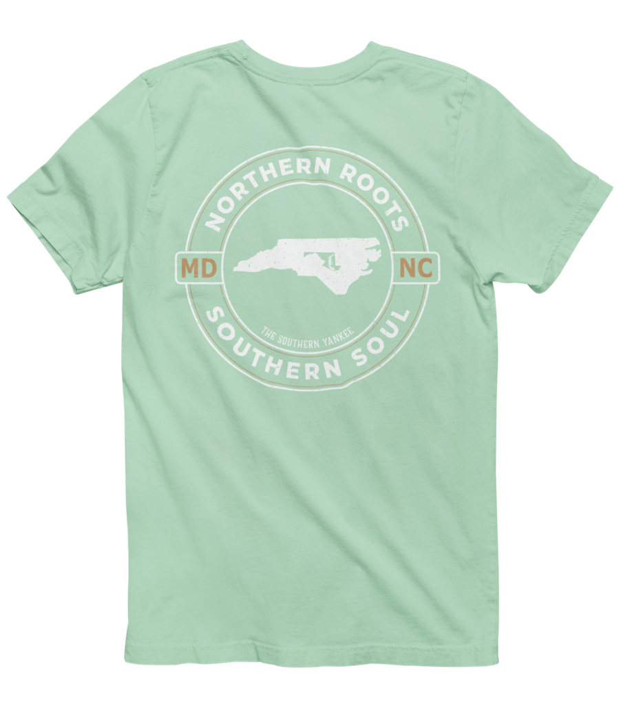 North Carolina with Maryland Roots Tee - The Southern Yankee