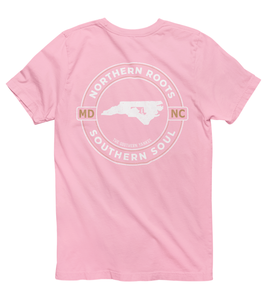 North Carolina with Maryland Roots Tee - The Southern Yankee