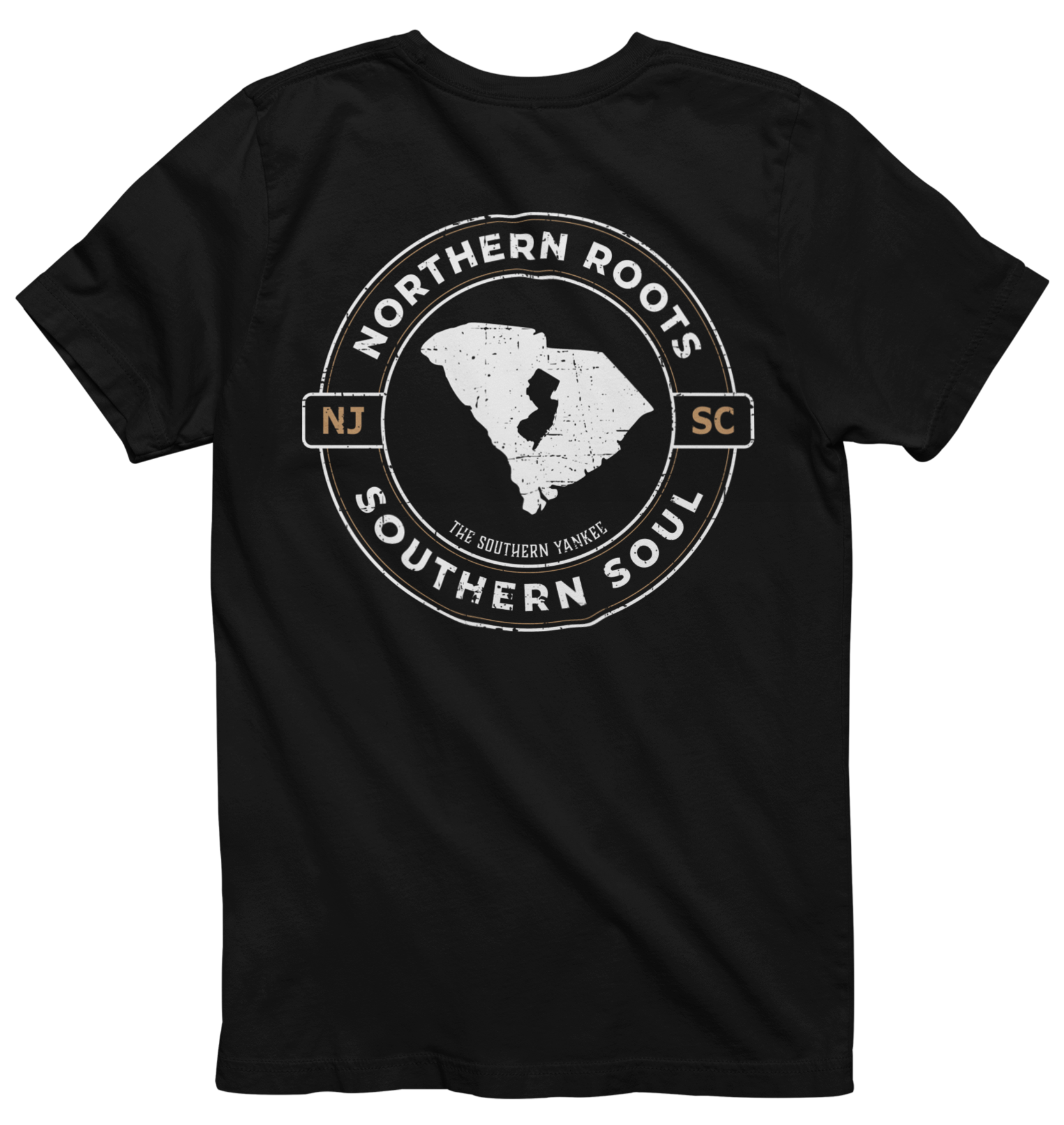South Carolina with New Jersey Roots Tee - The Southern Yankee