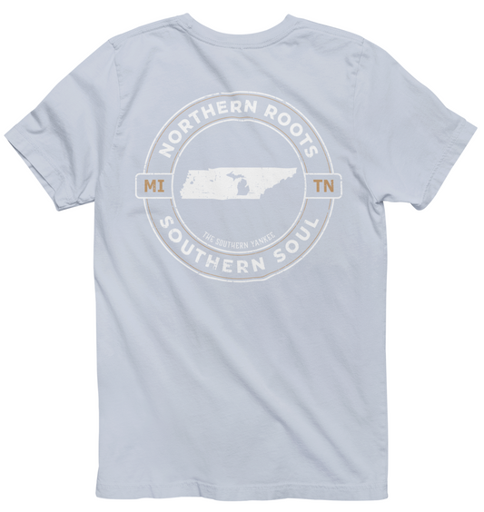 Tennessee with Michigan Roots Tee - The Southern Yankee