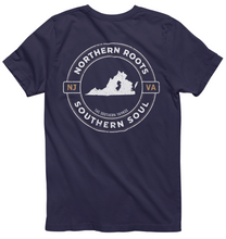 Load image into Gallery viewer, Virginia with New Jersey Roots Tee