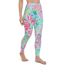 Load image into Gallery viewer, Floral Yoga Leggings