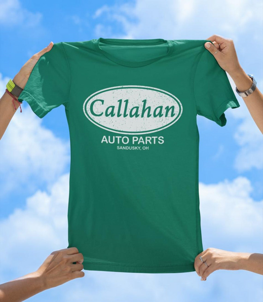 Callahan Auto Parts T-Shirt | Funny Vintage Movie Reference Tee - The Southern Yankee