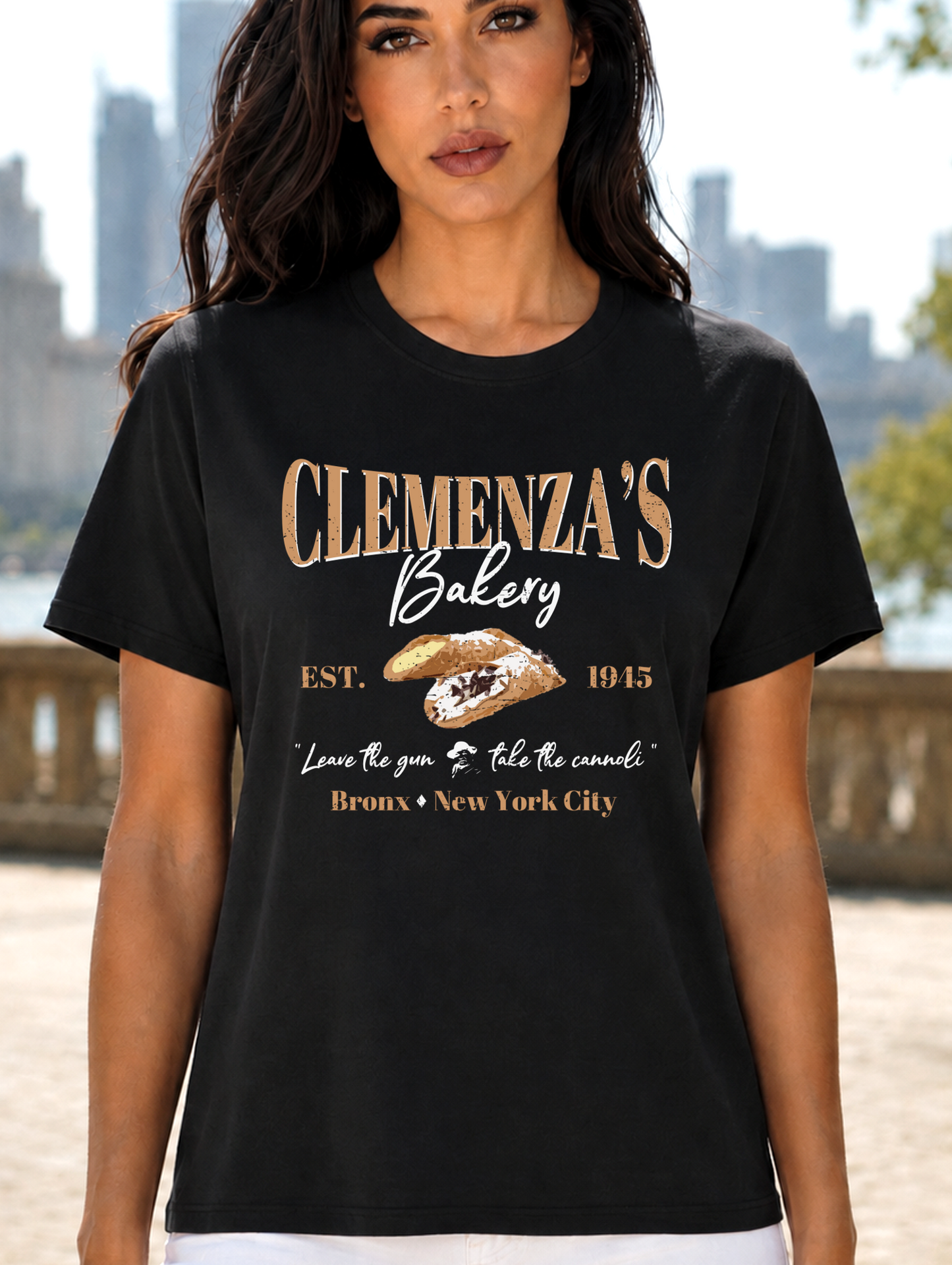 Clemenza’s Bakery T-Shirt | “Leave the Gun, Take the Cannoli” Tee
