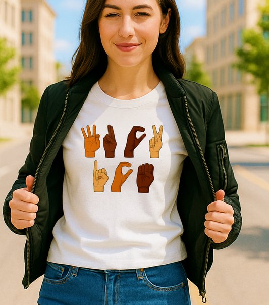 Fu@k ICE – ASL Protest Tee