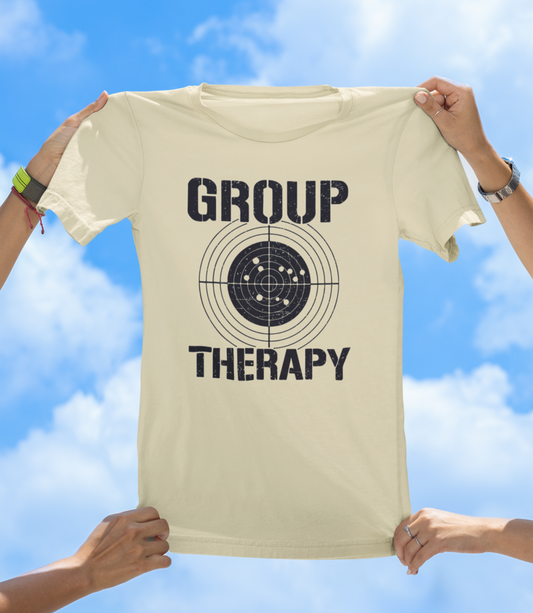 Group Therapy T-Shirt | Funny Shooting Range Target Tee - The Southern Yankee