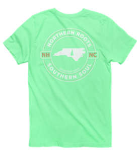 North Carolina with New Hampshire Roots Tee - The Southern Yankee