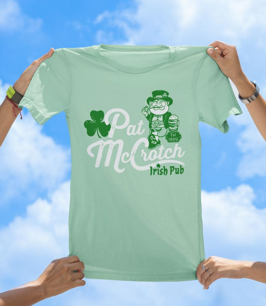 Pat McCrotch Irish Pub T-Shirt | Funny St. Patrick’s Day Tee - The Southern Yankee