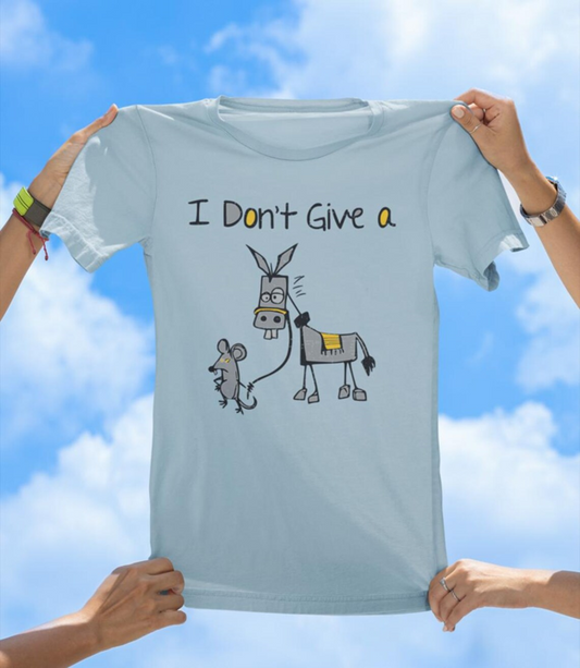 I Don’t Give a Rat’s Ass T-Shirt | Funny Cartoon Animal Pun Tee - The Southern Yankee