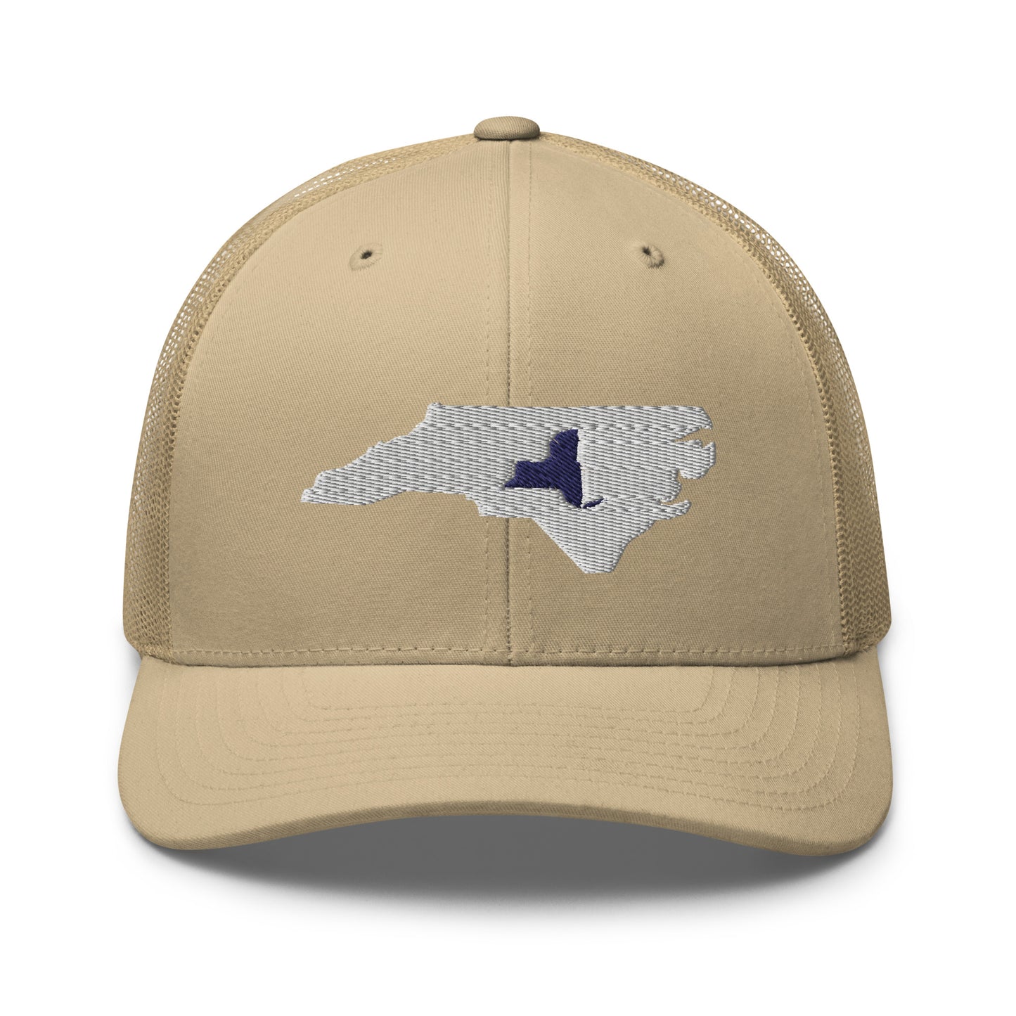 Embroidered North Carolina with New York Roots Trucker Cap