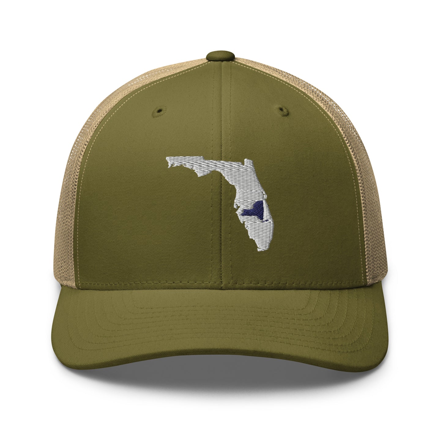 Embroidered Florida with New York Roots Trucker Cap