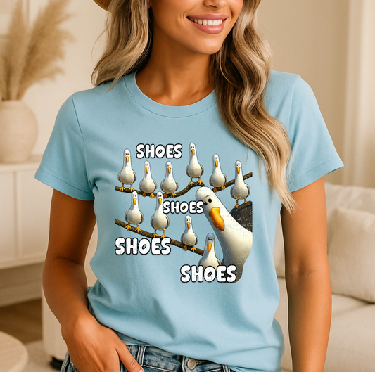 Seagulls See Shoes T-Shirt – SHOOOOES, MINE, MINE, MINE