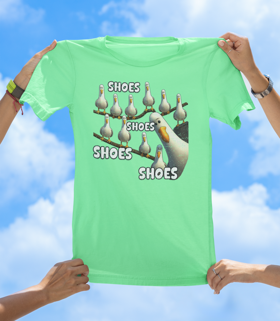 Seagulls See Shoes T-Shirt – SHOOOOES, MINE, MINE, MINE