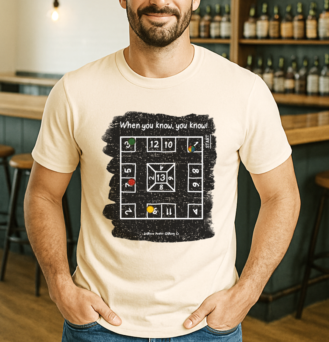 Skully Game – “When You Know, You Know” T-Shirt - The Southern Yankee