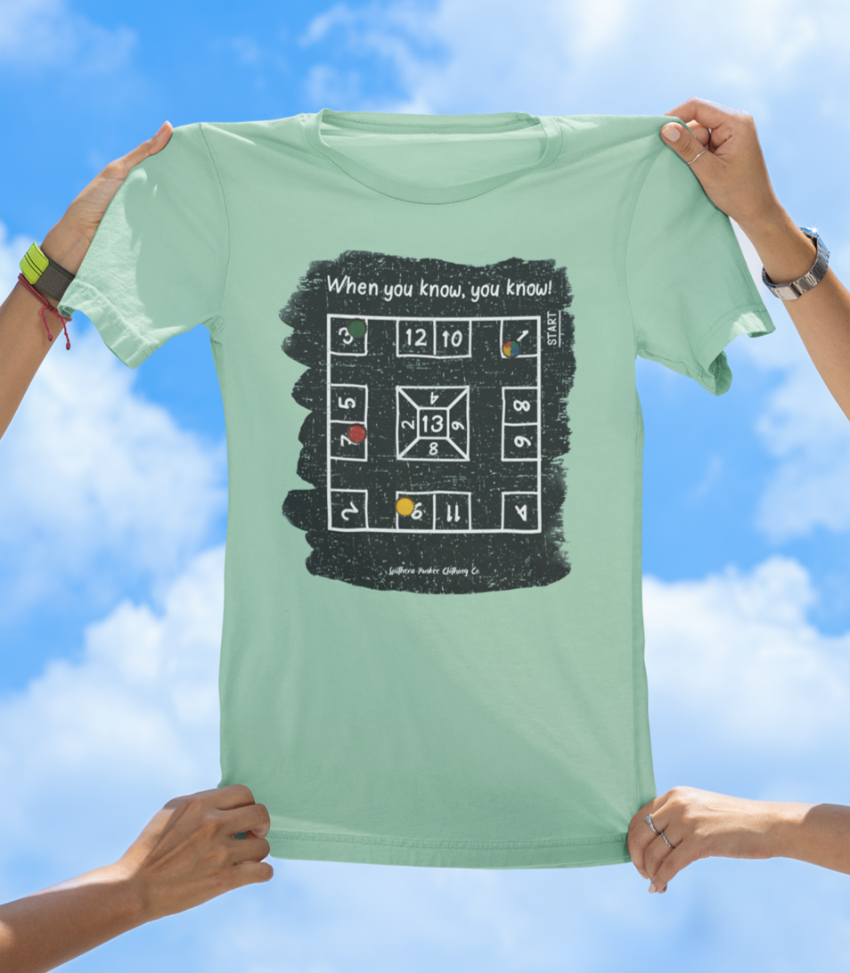 Skully Game – “When You Know, You Know” T-Shirt - The Southern Yankee