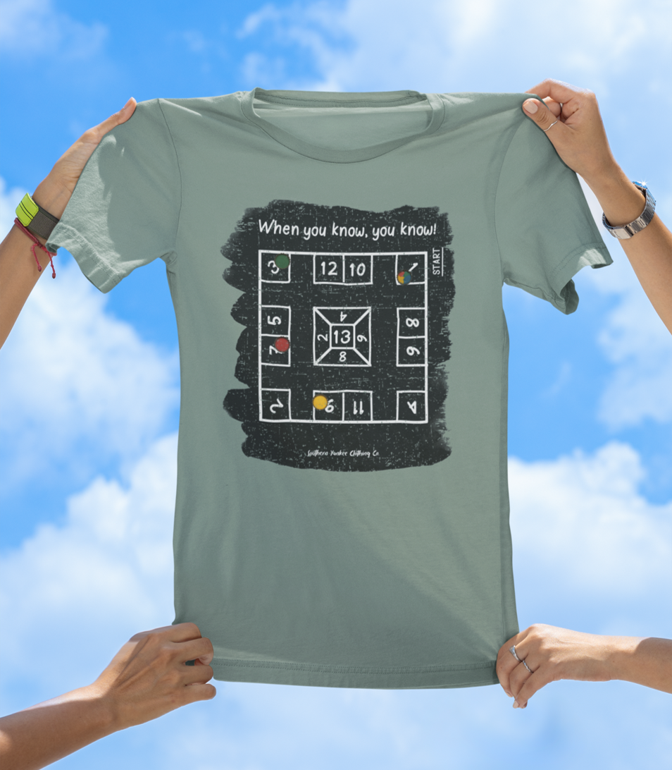 Skully Game – “When You Know, You Know” T-Shirt - The Southern Yankee