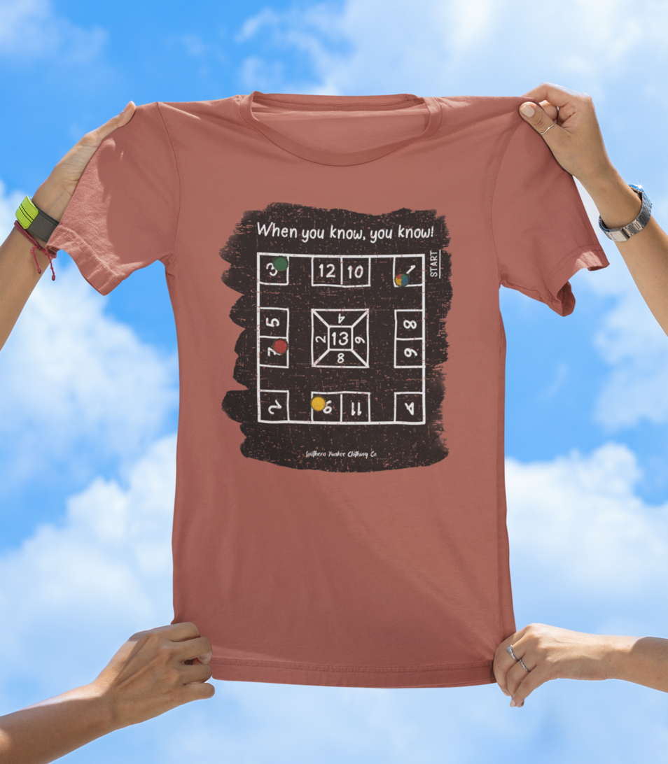 Skully Game – “When You Know, You Know” T-Shirt - The Southern Yankee
