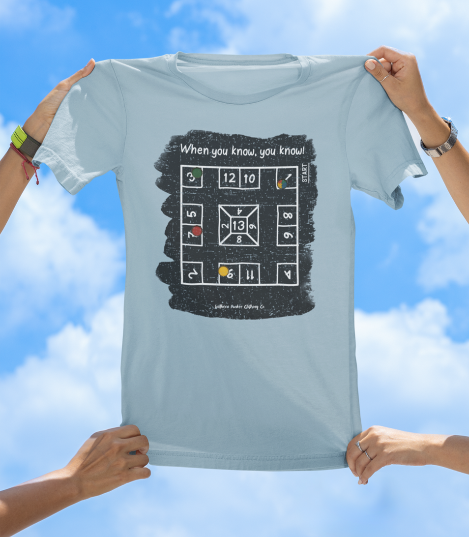 Skully Game – “When You Know, You Know” T-Shirt - The Southern Yankee