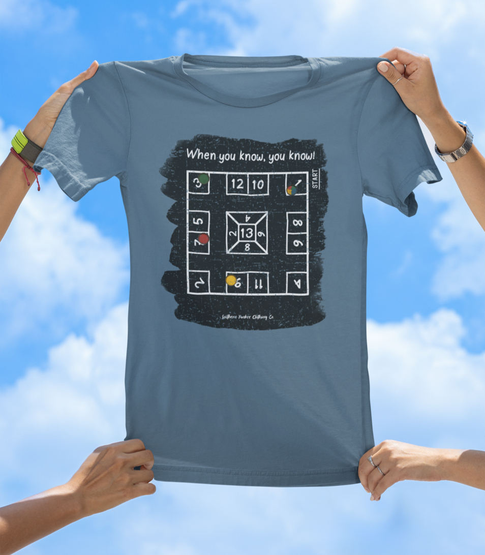 Skully Game – “When You Know, You Know” T-Shirt - The Southern Yankee