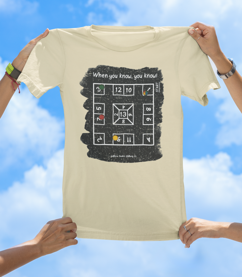 Skully Game – “When You Know, You Know” T-Shirt - The Southern Yankee