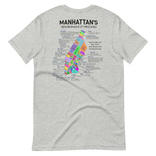 Load image into Gallery viewer, Manhattan&#39;s Neighborhood Etymologies Tee