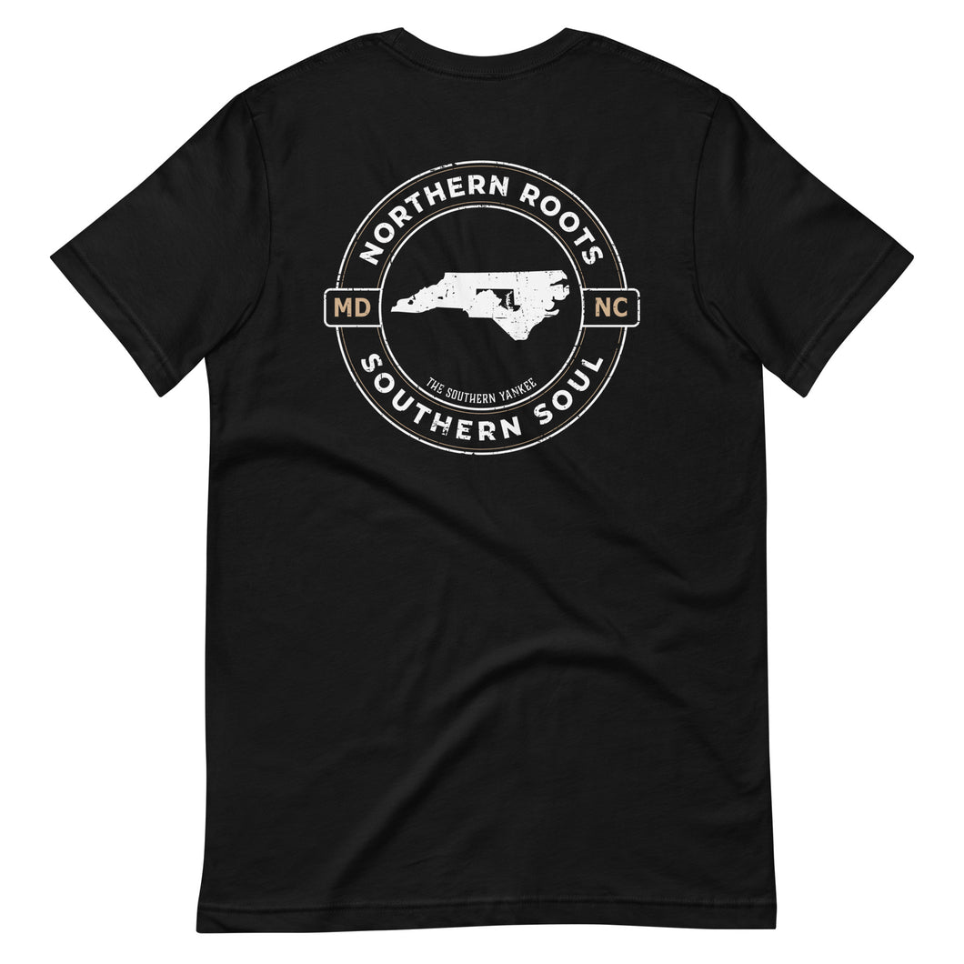 North Carolina with Maryland Roots Tee