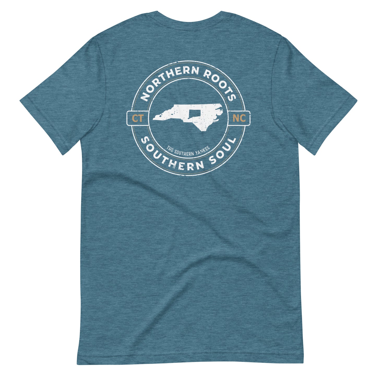 North Carolina with Connecticut Roots Tee