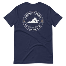 Load image into Gallery viewer, Virginia with Massachusetts Roots Tee