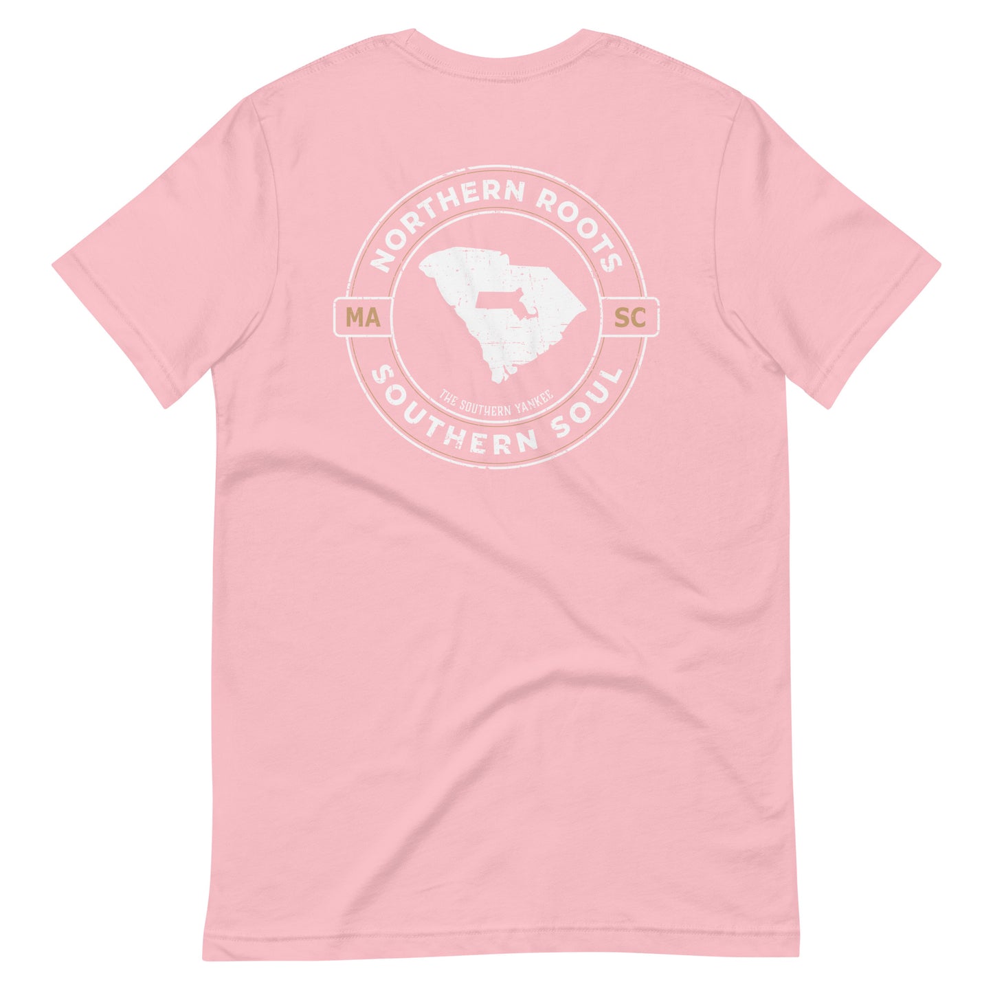 South Carolina with Massachusetts Roots Tee