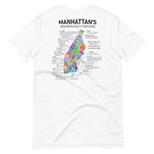 Load image into Gallery viewer, Manhattan&#39;s Neighborhood Etymologies Tee