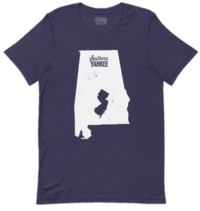 NJ to AL Roots Tee Unisex - Southern Yankee