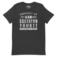 Load image into Gallery viewer, Property Of T-Shirt White Text - The Southern Yankee