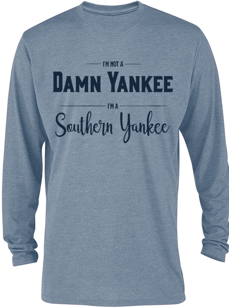 Damn Yankee Long Sleeve T-Shirt - Northern Roots Southern Soul 2x