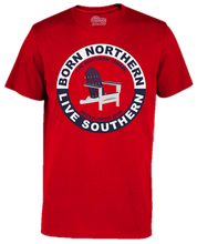 Load image into Gallery viewer, Born Northern Live Southern Classic Tee - The Southern Yankee