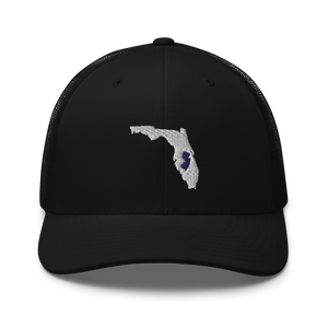 Embroidered Florida Life with New Jersey Roots Trucker Cap - Southern Yankee