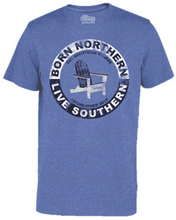 Load image into Gallery viewer, Born Northern Live Southern Classic Vintage Tee - The Southern Yankee