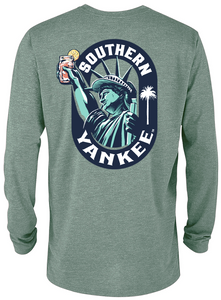 Liberty Oval Long Sleeve T-shirt - The Southern Yankee