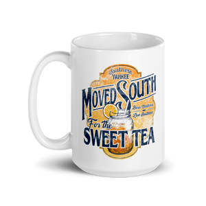 Southern Yankee Moved South Mug Large 15oz - Southern Yankee