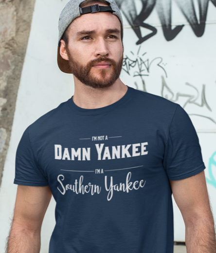 Damn Yankee T-Shirt - Northern Roots Southern Soul – Southern Yankee