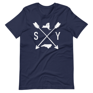 Crossed Arrows NY & NC Short-Sleeve T-Shirt - Southern Yankee