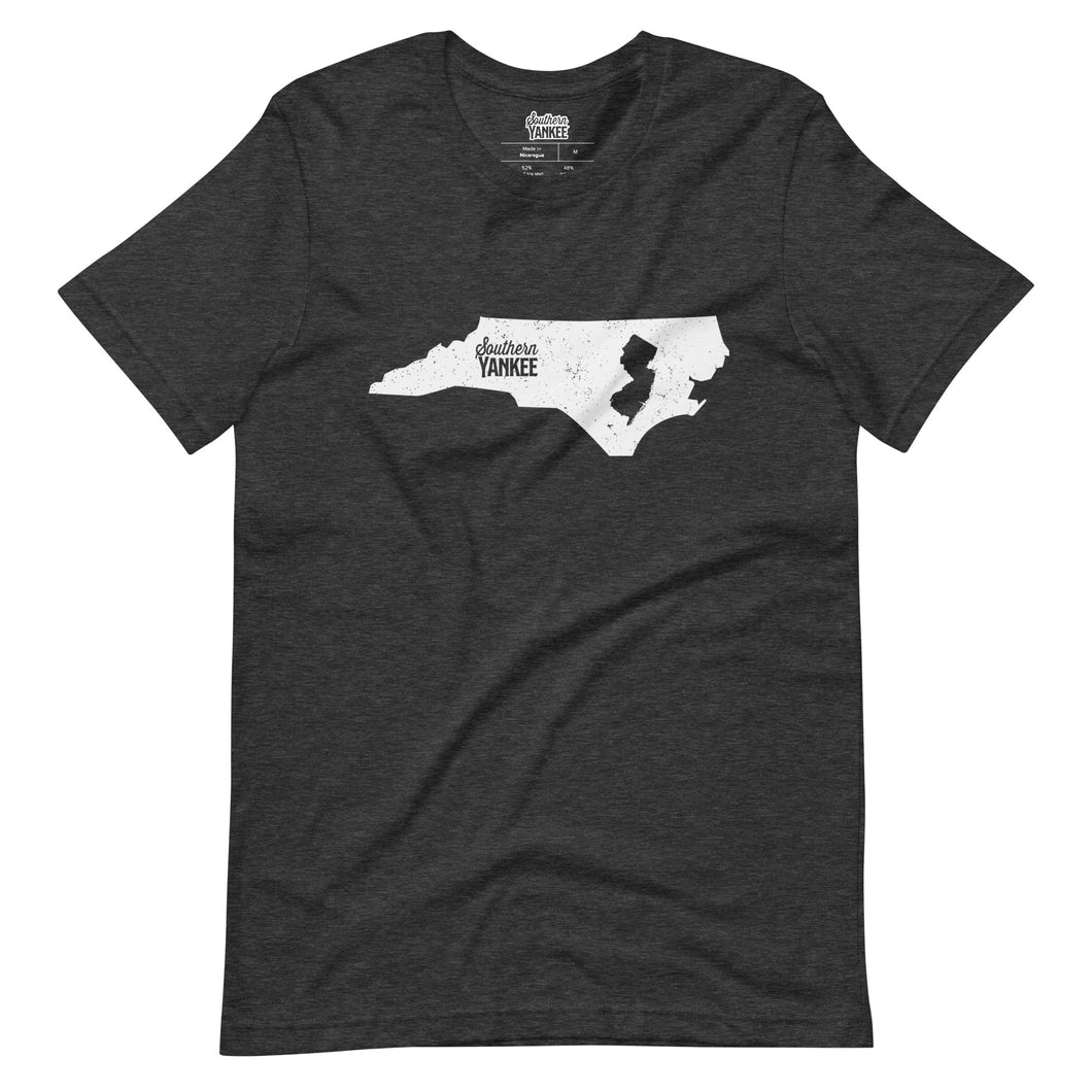 New Jersey to North Carolina Roots T-Shirt - Southern Yankee