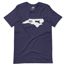 Load image into Gallery viewer, Massachusetts to North Carolina Roots T-Shirt - Southern Yankee