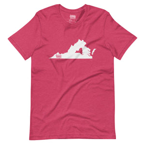 New York to Virginia Roots T-Shirt - Southern Yankee