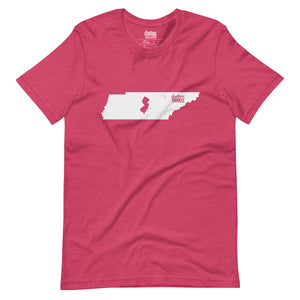 New Jersey to Tennessee Roots T-Shirt - Southern Yankee