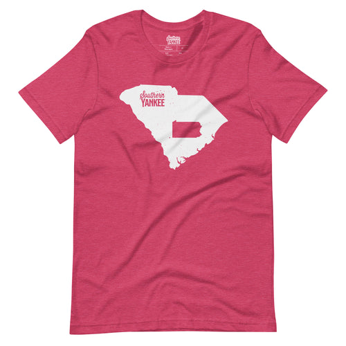 Pennsylvania to South Carolina Roots T-Shirt - Southern Yankee