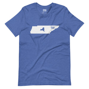 New York to Tennessee Roots T-Shirt - Southern Yankee