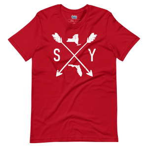 Crossed Arrows NY & FL Southern Yankee Short-Sleeve T-Shirt - Southern Yankee