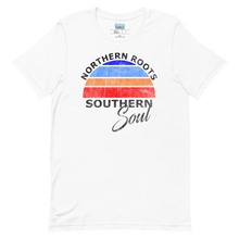 Load image into Gallery viewer, Northern Roots Southern Soul Distressed Striped Sun - Southern Yankee